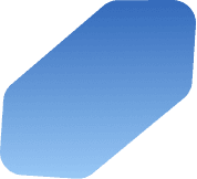 Decorative blue hexagon